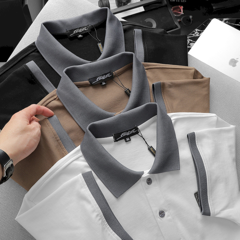 Chuyên sỉ áo Thun Nam Polo Cổ Bẻ Thêu Logo R Style (Có size 3x)