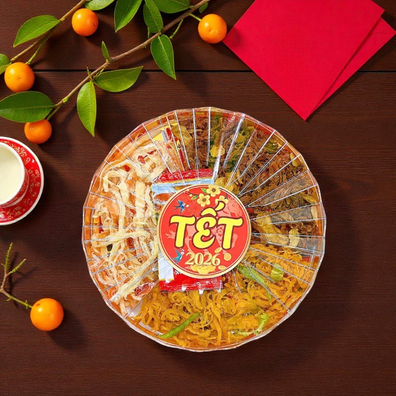 Set Khô Mix 3 Vị (Khô Mực - Khô Heo - Khô Gà) Hộp Sun Khía 250g Set Khô Mix 3 Vị (Khô Mực - Khô Heo - Khô Gà) Hộp Sun Khía 250g