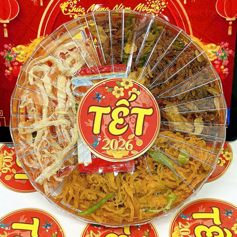 Set Khô Mix 3 Vị (Khô Mực - Khô Heo - Khô Gà) Hộp Sun Khía 250g Set Khô Mix 3 Vị (Khô Mực - Khô Heo - Khô Gà) Hộp Sun Khía 250g