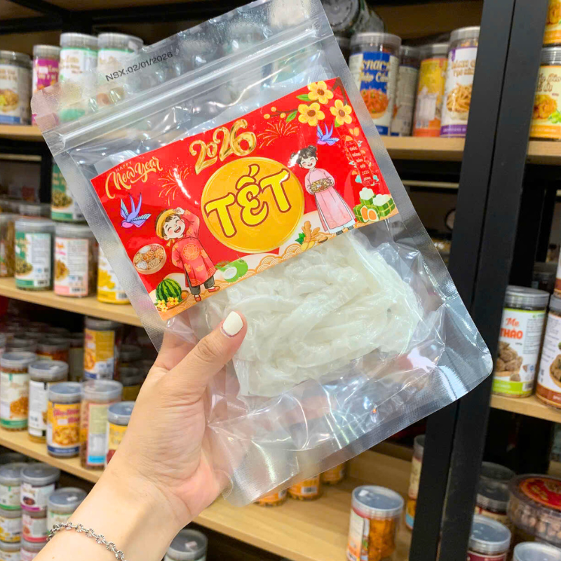 Shop sỉ mứt Dừa Sợi Túi Zip 300g - Mứt Dừa Tết Shop sỉ mứt Dừa Sợi Túi Zip 300g - Mứt Dừa Tết