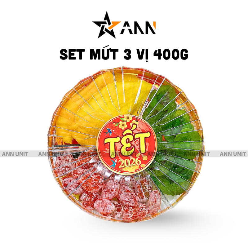 Bỏ sỉ hộp Quà Tết Set Mứt 3 Vị Trái Cây 450g - Hộp Sun Khía Bỏ sỉ hộp Quà Tết Set Mứt 3 Vị Trái Cây 450g - Hộp Sun Khía