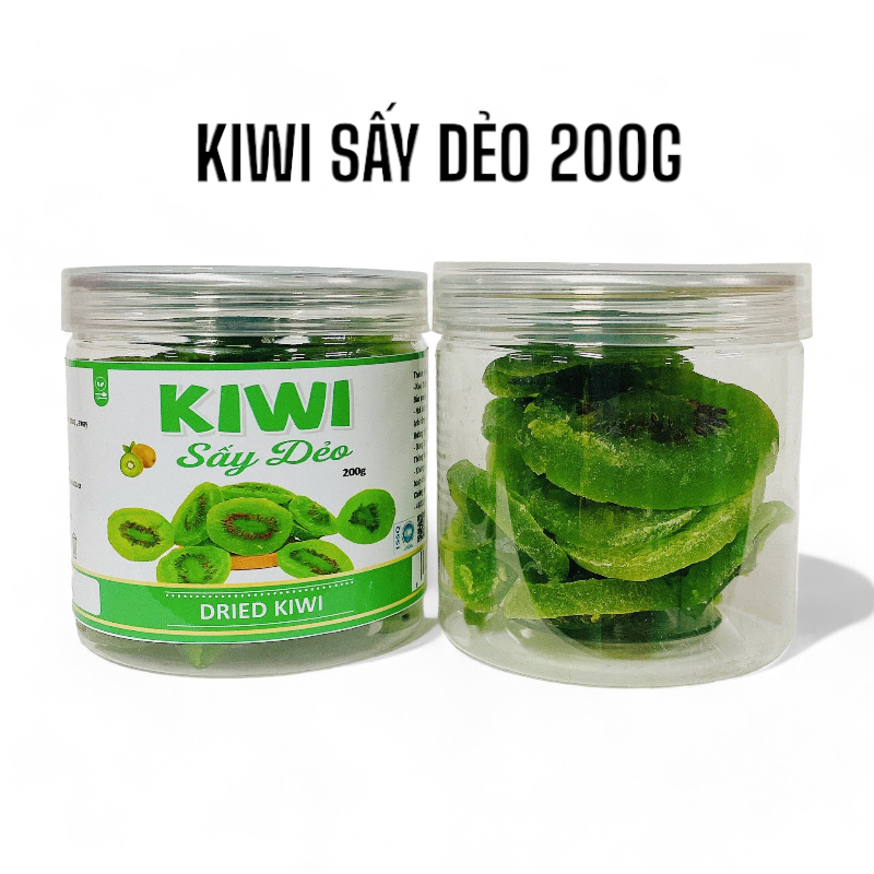 Shop sỉ kiwi Sấy Dẻo Thơm Ngon 200g Shop sỉ kiwi Sấy Dẻo Thơm Ngon 200g