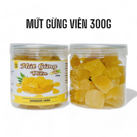 Mứt Gừng Viên Thơm Ngon 300g - MGV300