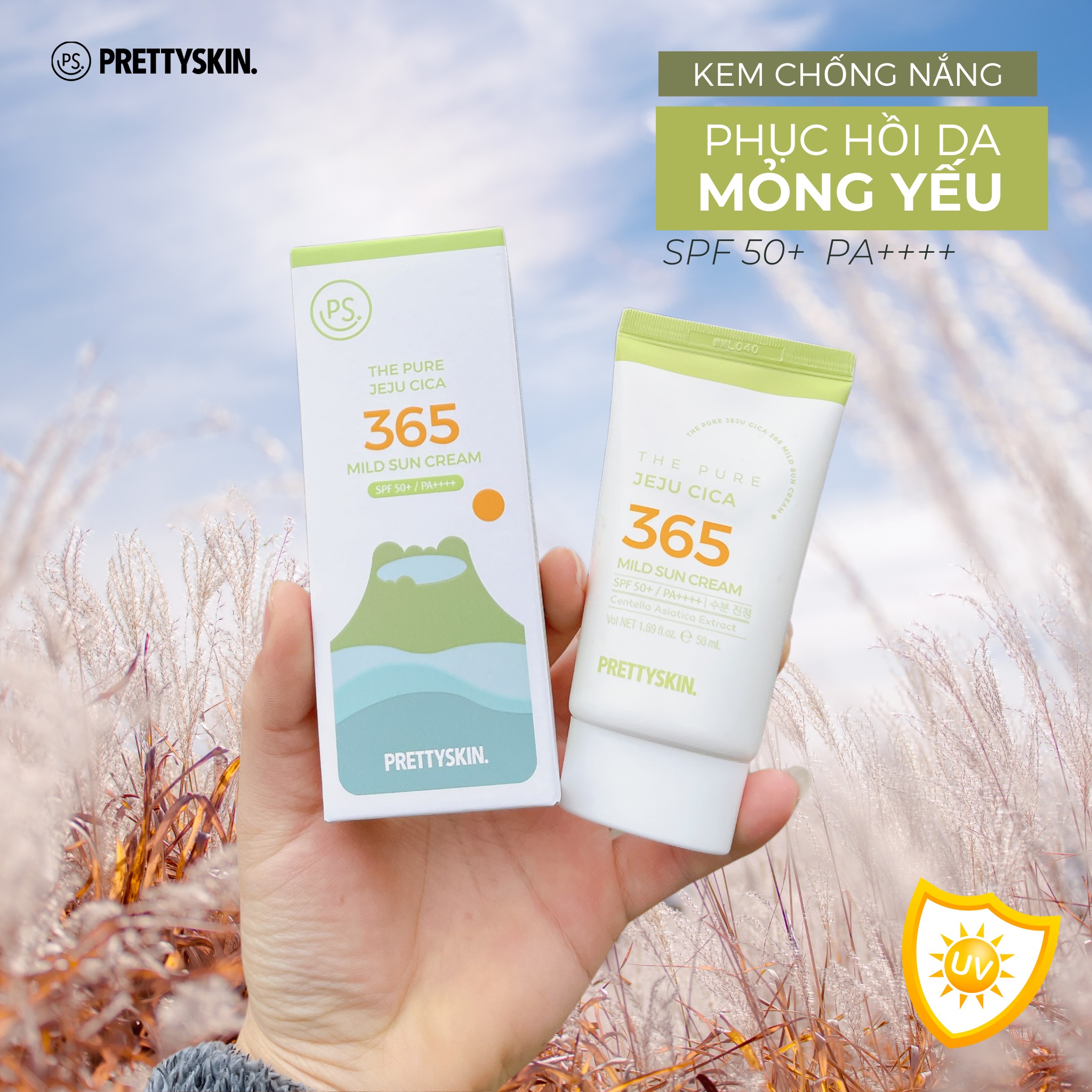 Giá sỉ kem Chống Nắng Prettyskin 365 Mild Sun Cream Phục Hồi Da Mỏng Yếu Giá sỉ kem Chống Nắng Prettyskin 365 Mild Sun Cream Phục Hồi Da Mỏng Yếu