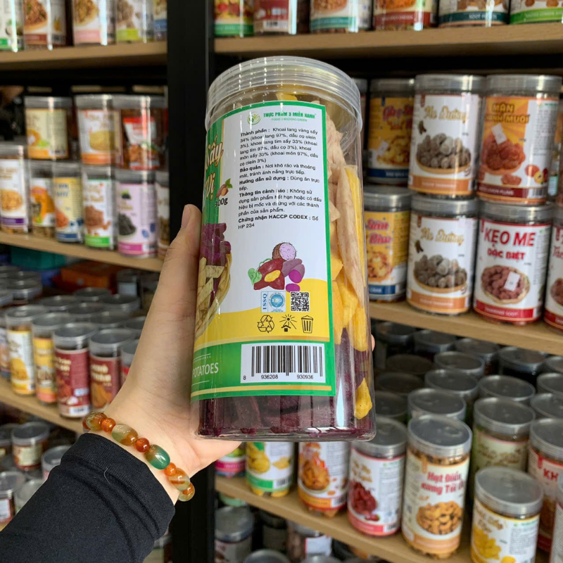 23645_102_20251203170056-2.png Khoai Sấy Mix 3 Vị Thơm Ngon 300g Hộp - 8936208930936