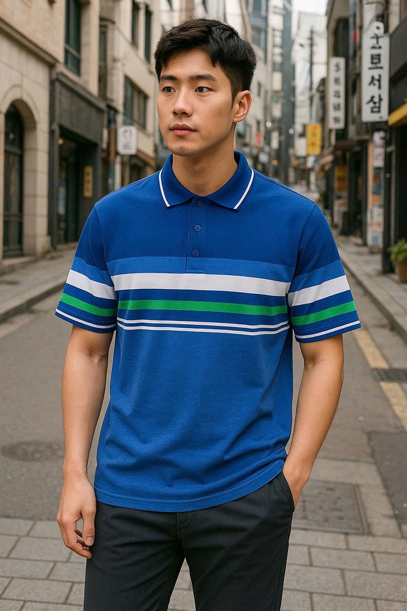 Giá sỉ áo thun cotton cổ bẻ sọc ngang( giá mới) Giá sỉ áo thun cotton cổ bẻ sọc ngang( giá mới)