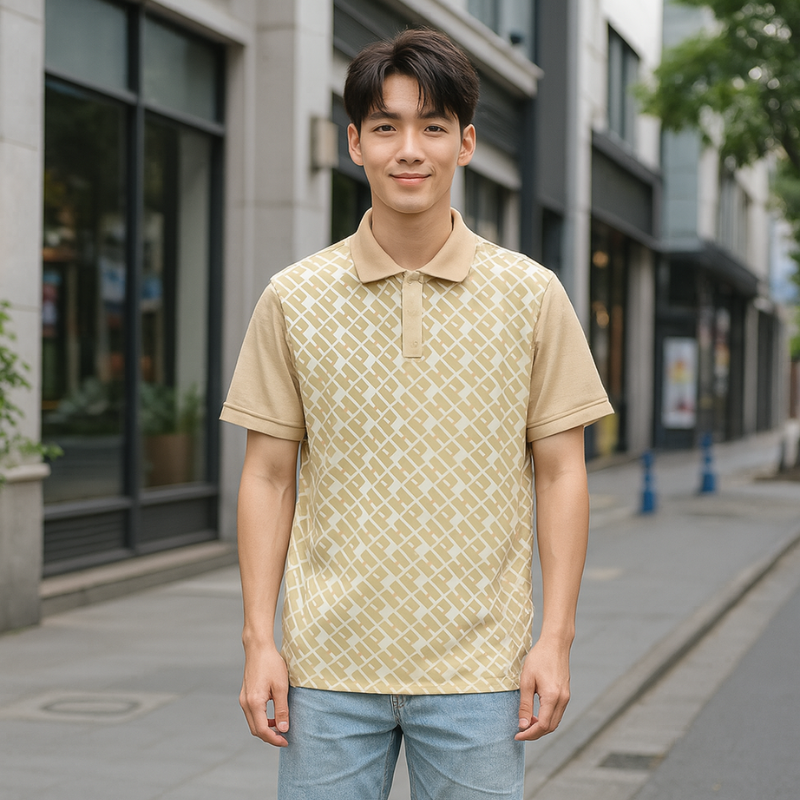 Áo Thun Nam Cổ Bẻ Pack Hourse In Hoạ Tiết Chữ HP (Có size 3x) Áo Thun Nam Cổ Bẻ Pack Hourse In Hoạ Tiết Chữ HP (Có size 3x)