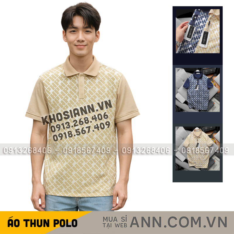 23818_he-thong_20250929163849-1.png Áo Thun Nam Cổ Bẻ Pack Hourse In Hoạ Tiết Chữ HP (Có size 3x) - CS220