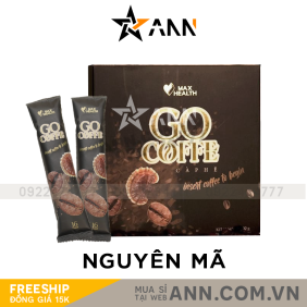 [Nguyên mã] Cà Phê Go Coffee Max Health Hộp Lớn 12 Gói - GOCOFFE01