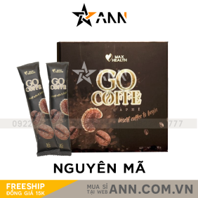 [Nguyên mã] Cà Phê Giảm Cân Go Coffee Max Health Hộp Lớn 12 Gói - GOCOFFE01