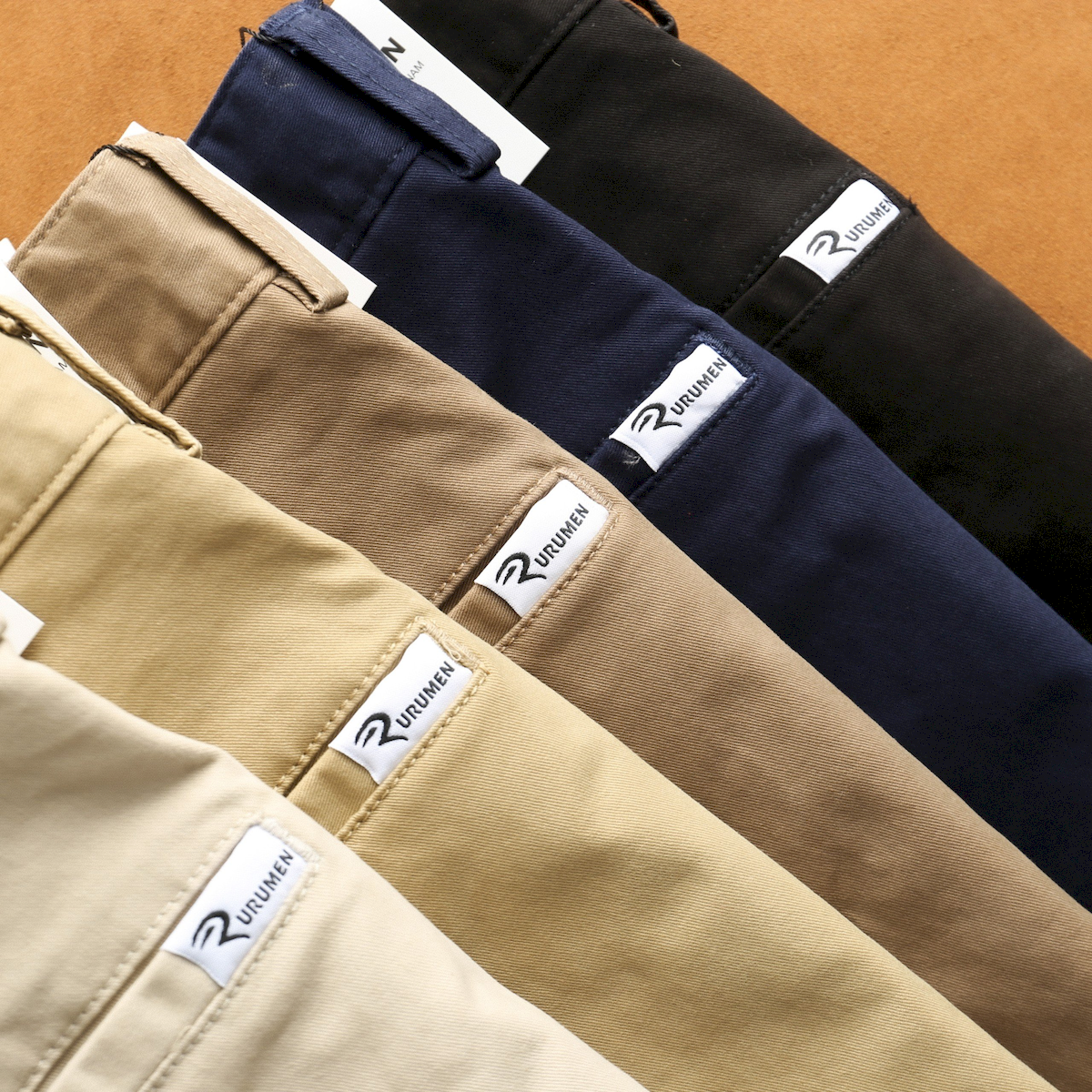 Quần Kaki Dài Nam Rurumen Chất Kaki Co Giãn Cao Cấp (Có size 36)