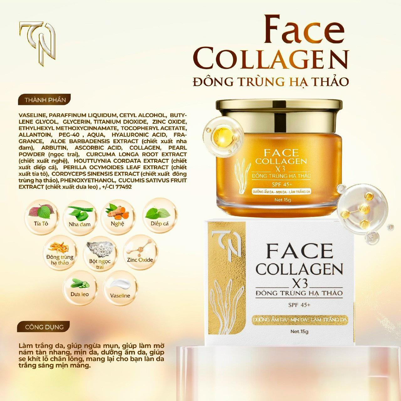 24103_z5372752985292-0f7f75a1fa47f42ddd86e855586738cc_20240422112759-3.jpg Combo Kem Face Ngày Collagen X3 TN Mỹ Phẩm Đông Anh - CBFACEX3TNNGAY
