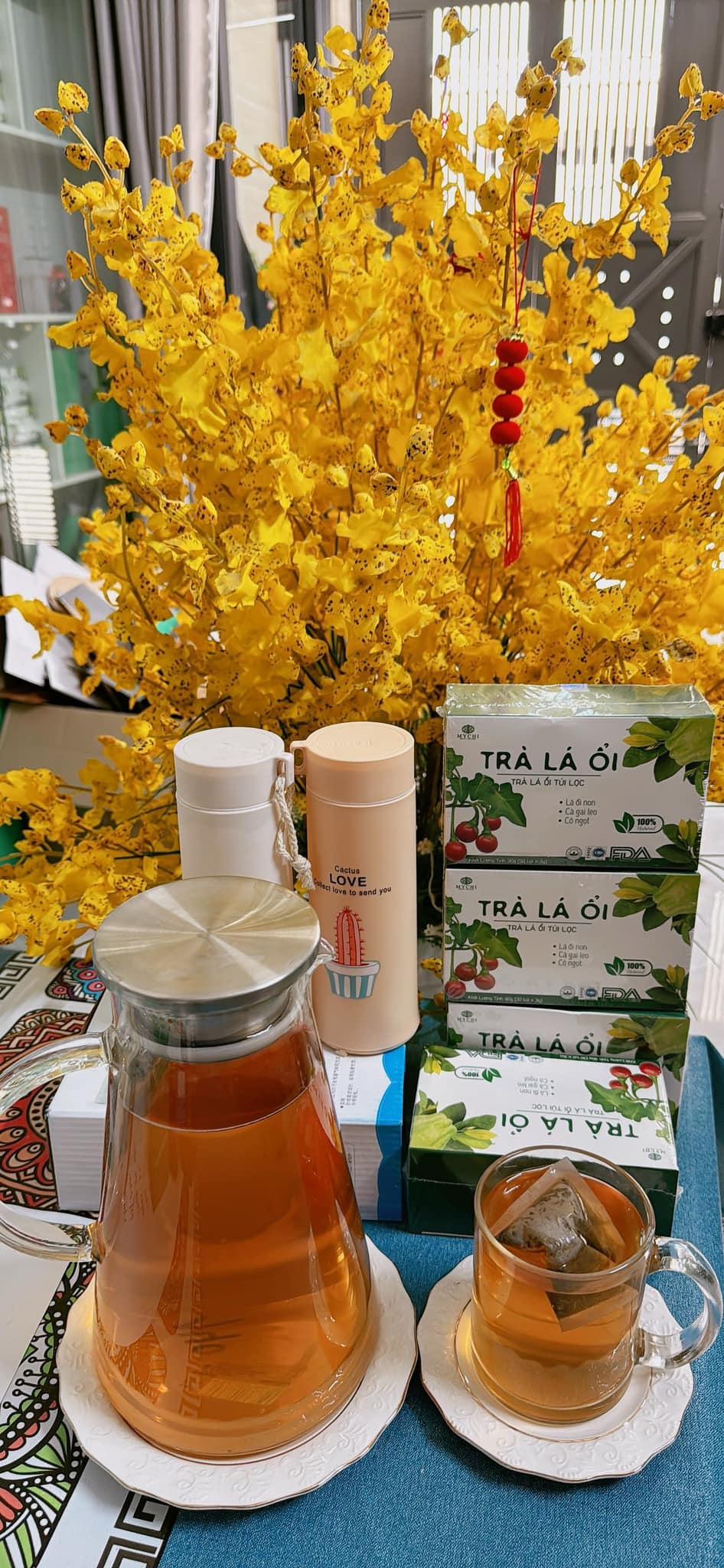 24231_440581748-934572705130612-677395200956717170-n_20240508124154-5.jpg Trà Lá Ổi Mychi Hộp 30 gói - 8938524452420