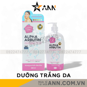 Sữa Dưỡng Thể Alpha Arbutin Collagen Lotion Dưỡng Trắng Da 500ml - 8859690407116