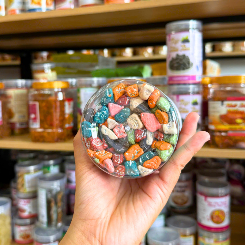 Kẹo Socola Sỏi Đá 500g - Hộp Pet Kẹo Socola Sỏi Đá 500g - Hộp Pet