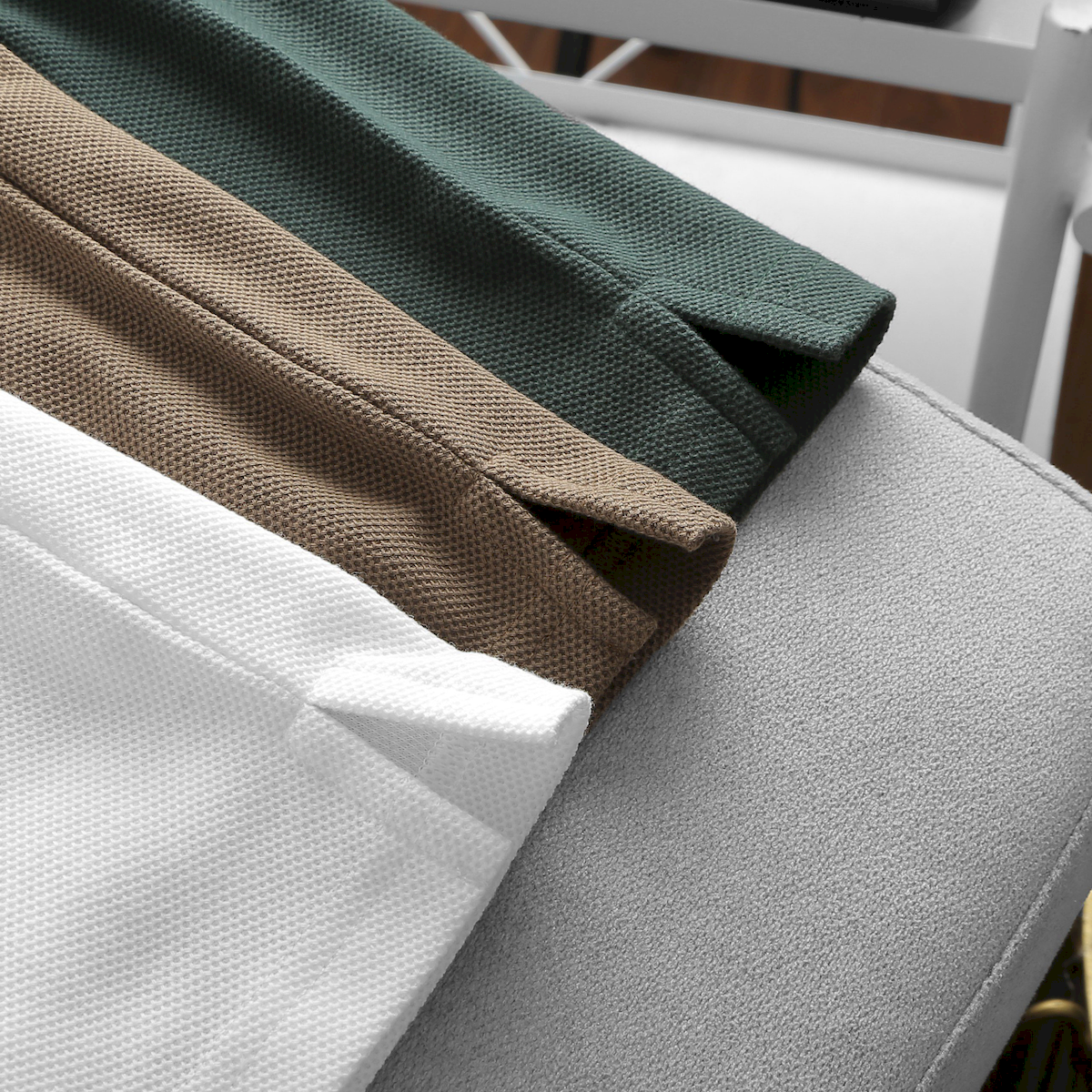 Shop sỉ áo Thun Nam Cổ Bẻ Thêu Nổi Logo Lục Giác (Có size 3x)