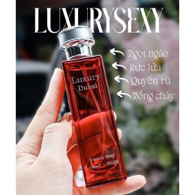 Nước Hoa Luxury Dubai Luxury Sexy Màu Đỏ Mùi Nữ 50ml