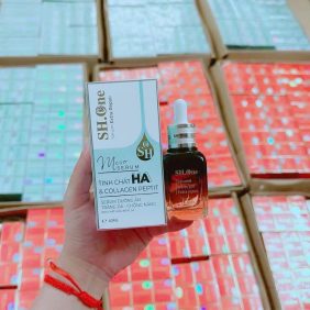 Serum Meso SH One Màu Xanh Tinh Chất HA Collagen Peptit