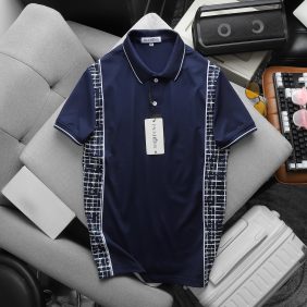 Áo Thun Nam Polo Cổ Bẻ Phối Hoạ Tiết Sọc Ngang (Có size 3x)