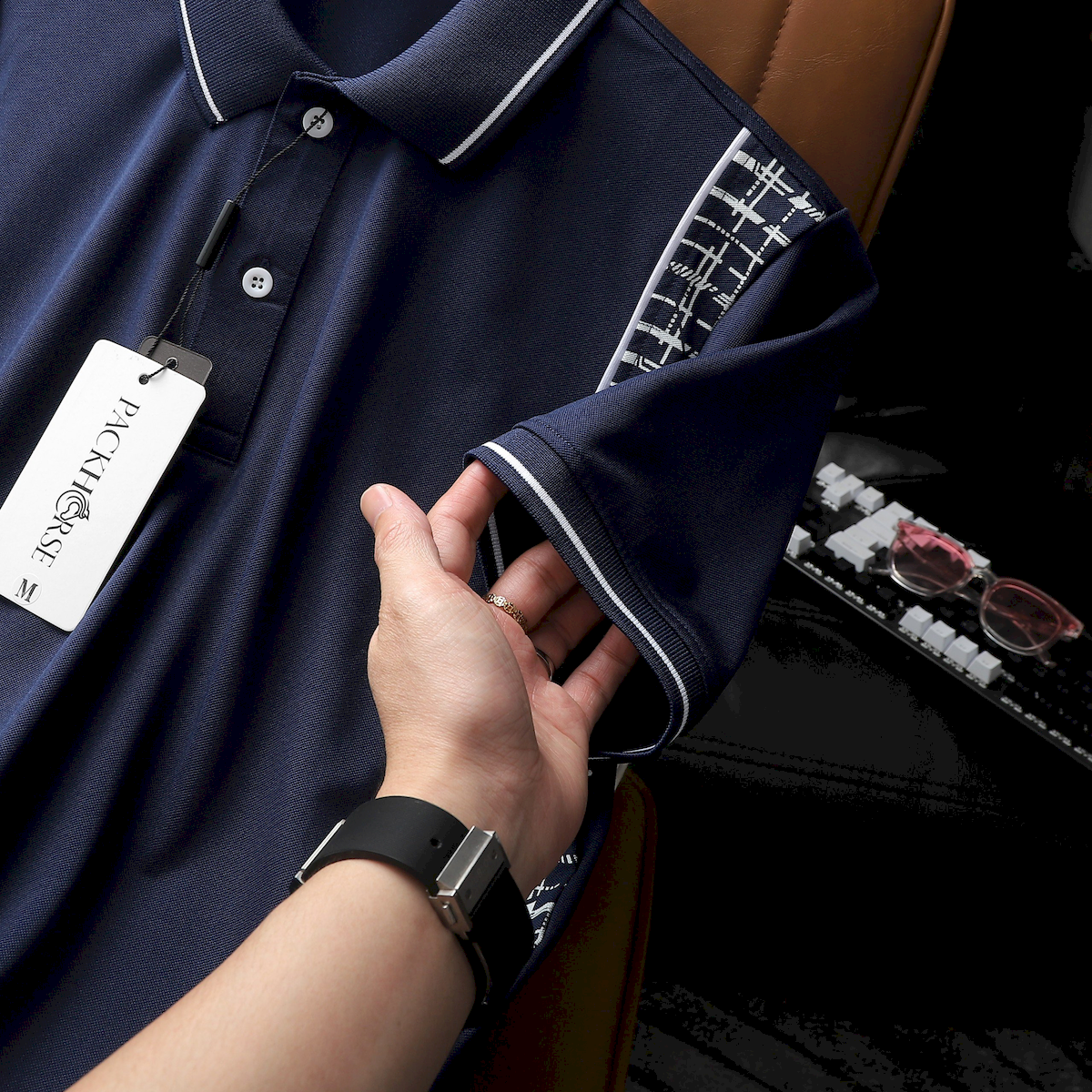 24734_z5650480825911-5be8fbf5ac3ff65f7b470fcb332a6696-1_20240725154133-3.png Áo Thun Nam Polo Cổ Bẻ Phối Hoạ Tiết Sọc Ngang (Có size 3x) - CS230