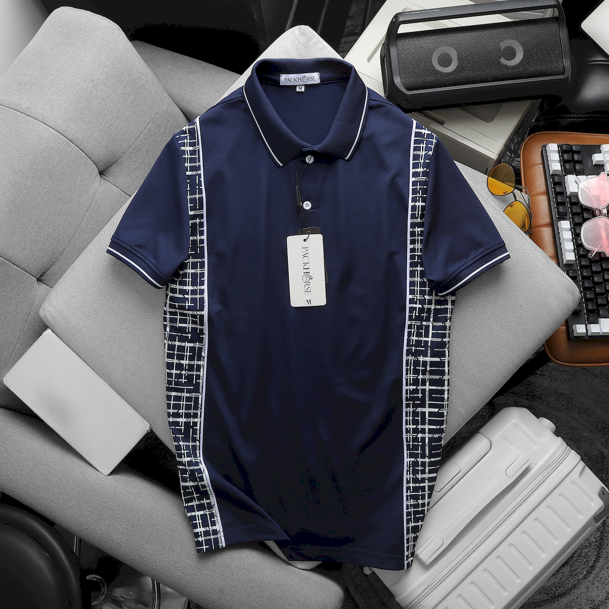 24734_z5650480838653-7ab365e2b8ce1c935563c3d6962c282b-1_20240725154134-3.png Áo Thun Nam Polo Cổ Bẻ Phối Hoạ Tiết Sọc Ngang (Có size 3x) - CS230