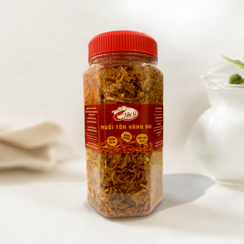 Muối Tôm Hành Phi Như Ý Loại Ngon 300g Muối Tôm Hành Phi Như Ý Loại Ngon 300g