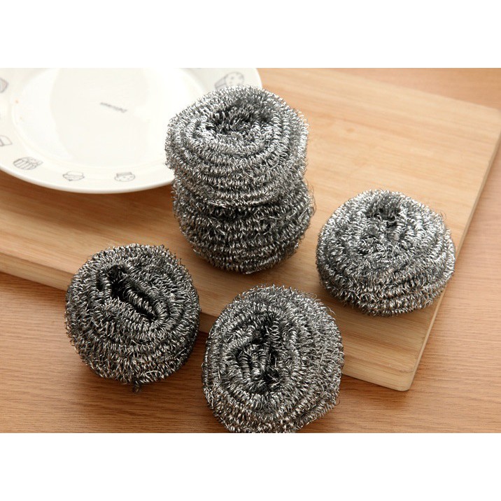 24824_9-1_20240813112425-3.jpg 1 túi combo miếng Miếng Cước Sắt - Miếng Rửa Chén Cước Sắt Rửa Chén Bát Cọ Xoong Nồi Đa Năng 9x5x3cm - TCS2M