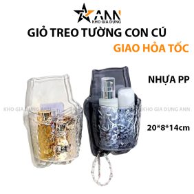 Combo 2 Giỏ Treo Tường Con Cú Đựng Kem Bàn Chải Đánh Răng - GTTCC01