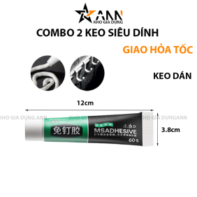 Combo 2 Chai Keo Dán Siêu Dính Nhanh Khô Chống Thấm Nước - KSD01