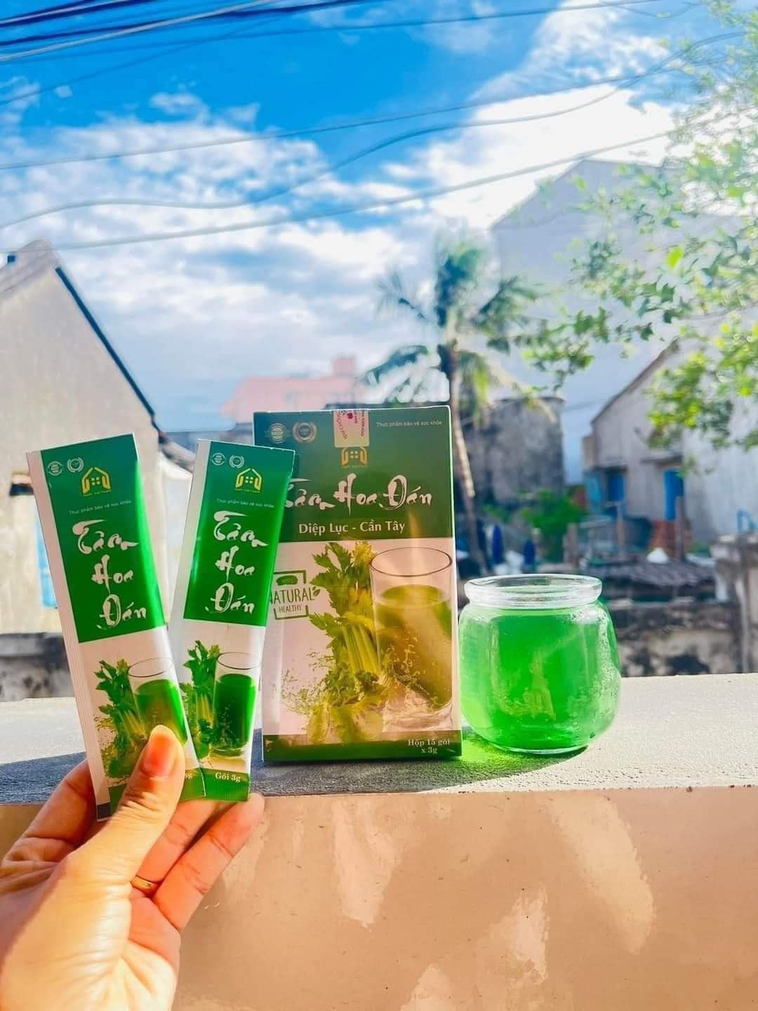 24953_236462a2c6db62dd753eeff7b1ade5b2_20240826215043-4.jpg Diệp Lục Cần Tây Tâm Hoa Đán Hộp 15 Gói - DLCT01