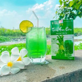 Diệp Lục Cần Tây Tâm Hoa Đán Hộp 15 Gói