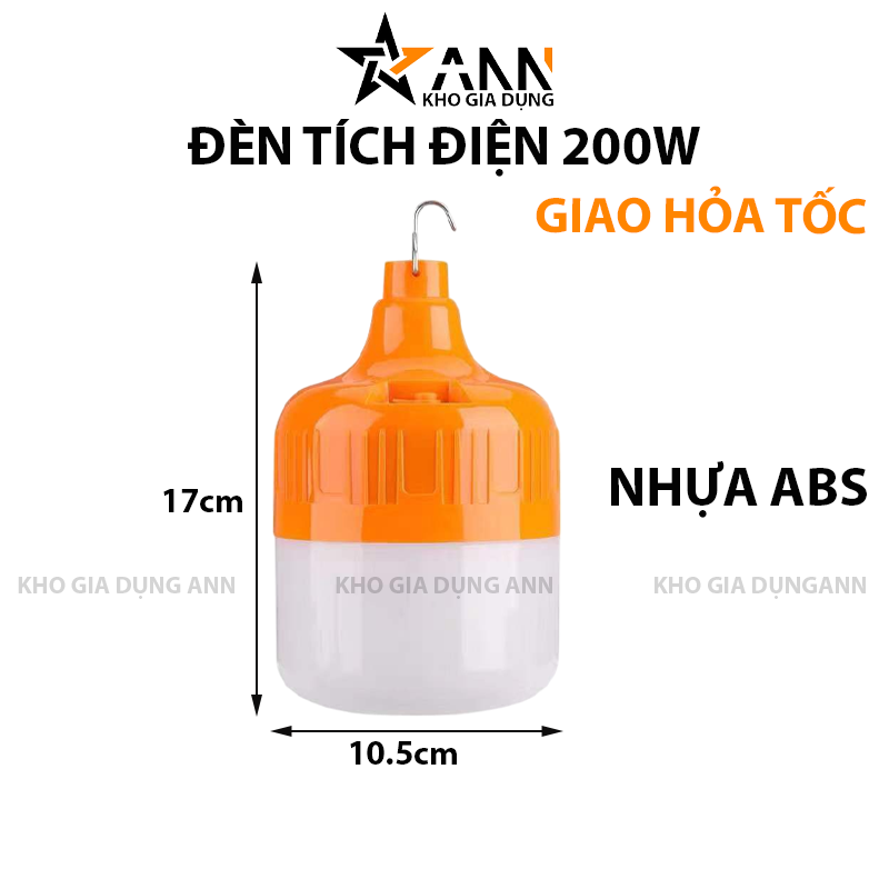 24987_88_20250320095344-2.png Đèn Tích Điện Siêu Sáng 150W Bóng Đèn Led Chống Nước Sạc USB 17X10.5cm - DTD200W01