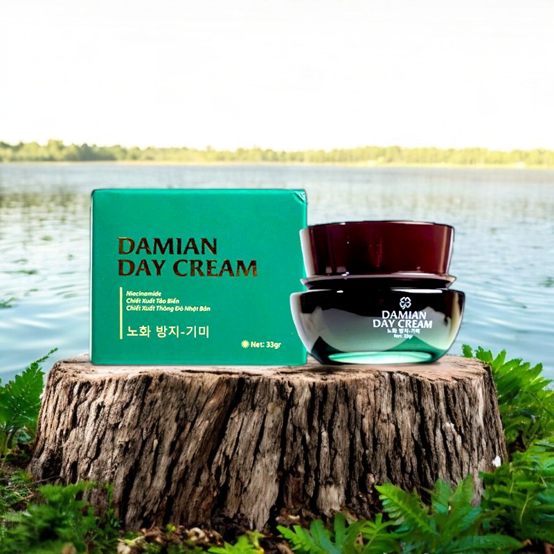 Kem Face Hỗ Trợ Dưỡng Trắng Da Ban Ngày Damian 33gr Kem Face Hỗ Trợ Dưỡng Trắng Da Ban Ngày Damian 33gr