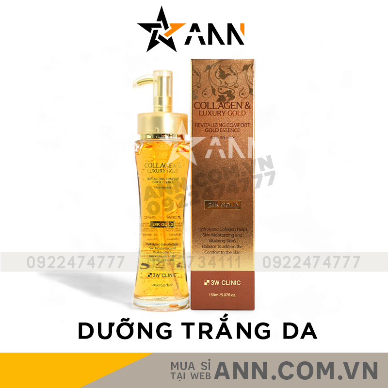 25082_8a_20240917115353-2.png Serum Vàng 24K Collagen Luxury Gold 3W Clinic 150ml - 8809563060801