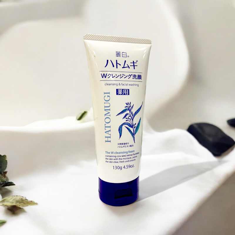 25088_z5839822442143-916e8c4ee3ba842a7b69520c6a14ed14-photoroom_20240917160609-1.png Sữa Rửa Mặt Ý Dĩ Hatomugi Cleansing Facial Washing 130g - 4513574027060