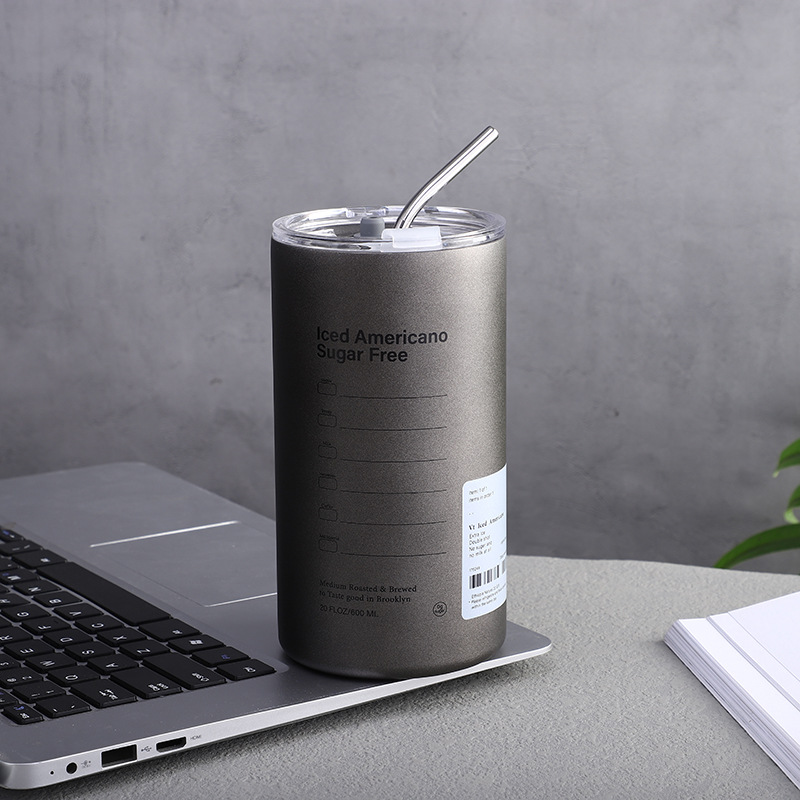 Kho sỉ ly Giữ Nhiệt Inox Iced Americano 600ml 15.5x8.5x8.5cm Kho sỉ ly Giữ Nhiệt Inox Iced Americano 600ml 15.5x8.5x8.5cm