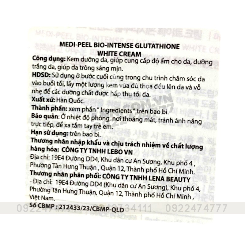 25232_kem-duong-gluta-tem-photoroom_20240924095221-2.jpg Kem Face Glutathione Medi Peel Hỗ Trợ Dưỡng Trắng Da 50g - 8809409347462