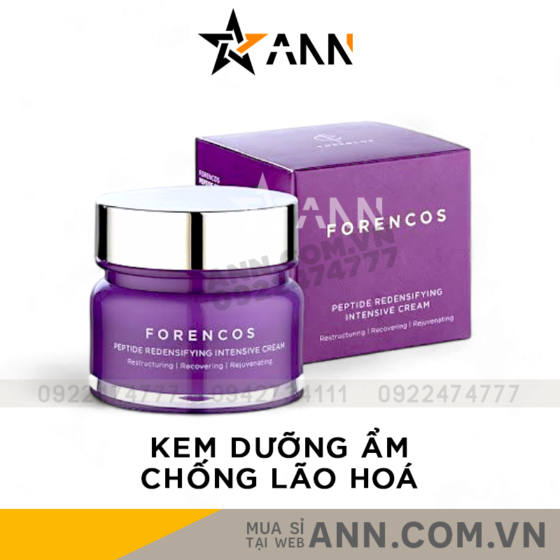 25249_bia-58_20240924180751-6.png Kem Dưỡng Forencos Màu Tím Peptide Redensifying Intensive Cream 50ml - 8809058916309