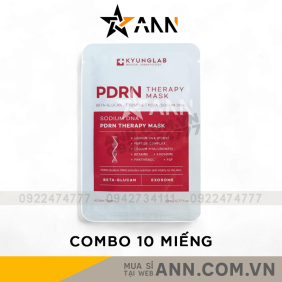 Mặt Nạ Kyung Lab PDRN Therapy Mask Hỗ Trợ Căng Bóng Da Combo 10 Miếng - 8809801693570