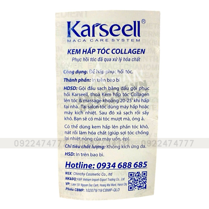 25258_u-toc-kar-tem-photoroom-2_20240925111944-7.jpg Kem Ủ Tóc Karseell Collagen Macca Essence Repair 500ml Phục Hồi Tóc - 4897110030074