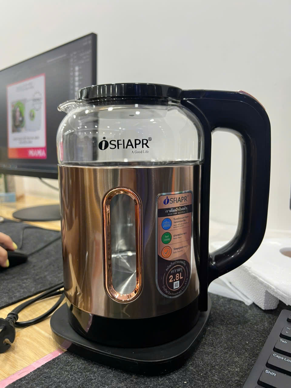 Ấm Đun Siêu Tốc Sfiarp 2.8L Ấm Đun Siêu Tốc Sfiarp 2.8L