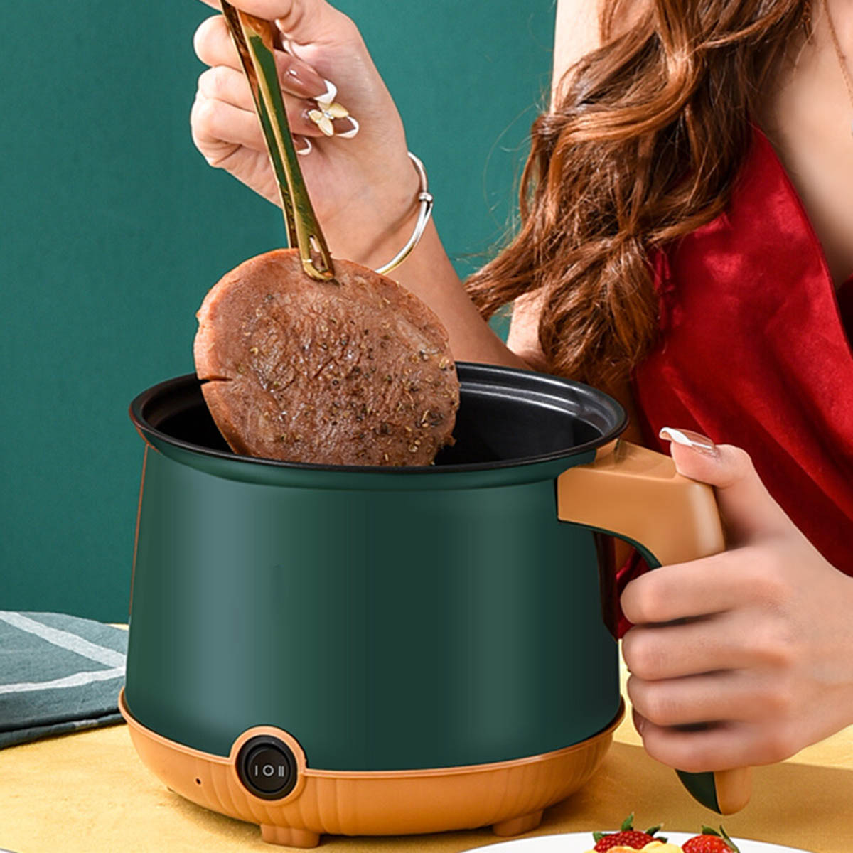 Nồi Mì Electric Size 18 Nồi Điện Nấu Mì 2 Tầng Dung Tích 1.8L Nồi Mì Electric Size 18 Nồi Điện Nấu Mì 2 Tầng Dung Tích 1.8L