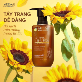 Dầu Tẩy Trang Meea Organic Vi Nhũ Hóa Micro Emulsion Cleaning Oil 150ml