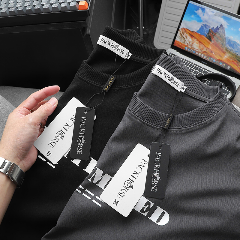 25362_z5896028235215-9a6447a2d99a963c78eeb998eaa3fdfb_20241005145042-1.jpg Áo Thun Nam Cổ Tròn Pack Hourse In Chữ Unlimited 23 - Có Big Size 100kg - AB522