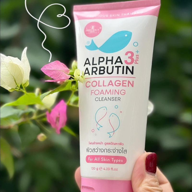 25390_12_20250807100939-2.png Sữa Rửa Mặt Alpha Arbutin 3 Plus+ Precious Skin Thái Lan 120ml - 8858831008311