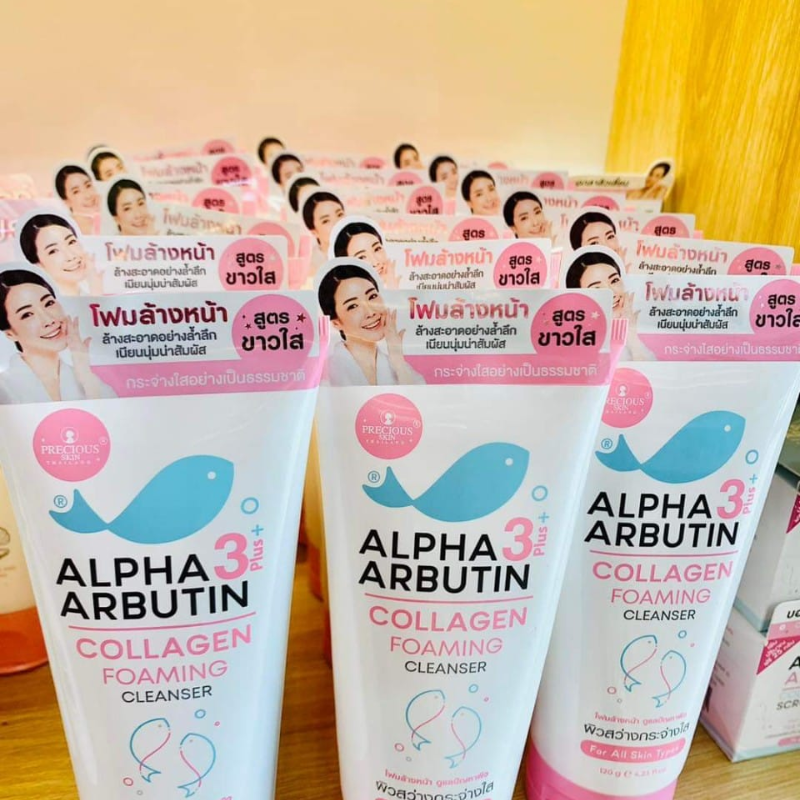 Sữa Rửa Mặt Alpha Arbutin 3 Plus+ Precious Skin Thái Lan 120ml Sữa Rửa Mặt Alpha Arbutin 3 Plus+ Precious Skin Thái Lan 120ml