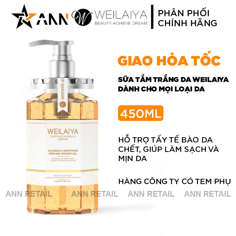 25419_bia_20241012162927-3.png Sữa Tắm Trắng Da Toàn Thân Weilaiya Cánh Hoa Cúc Vạn Thọ 450ml - 6971025881315