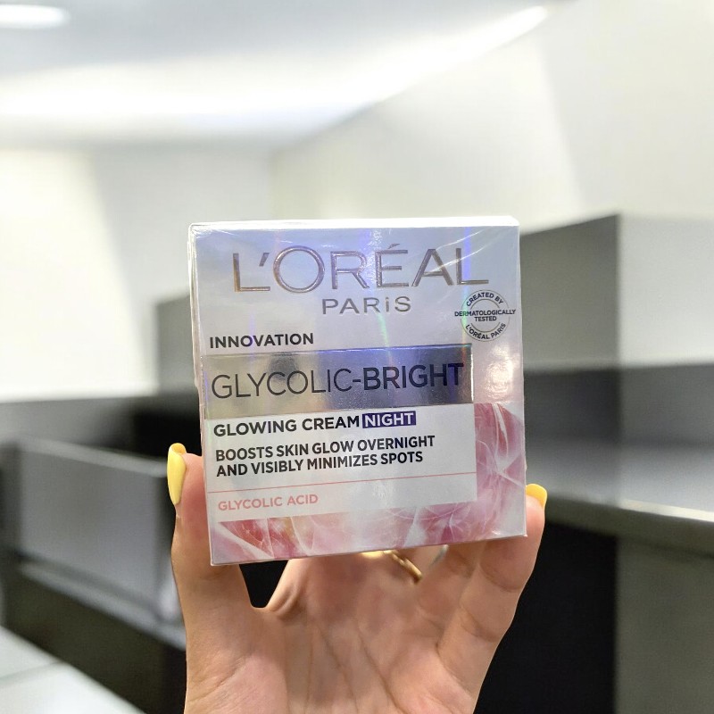25448_kem-duong-loreal-dem-phu-photoroom_20241016113614-9.jpg Kem Dưỡng Trắng Da Loreal Paris Ban Đêm Glycolic-Bright Glowing Cream Night 50ml Loreal - 8994993016563