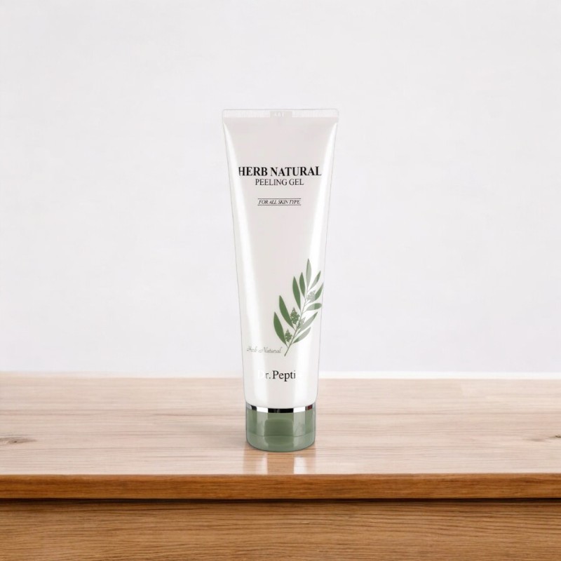 25451_ttbc-pepti-phu-photoroom_20241016165730-5.jpg Tẩy Da Chết Dr.Pepti Herb Natural Peeling Gel Giúp Da Sáng Mịn Màng 130ml - 8809451338005