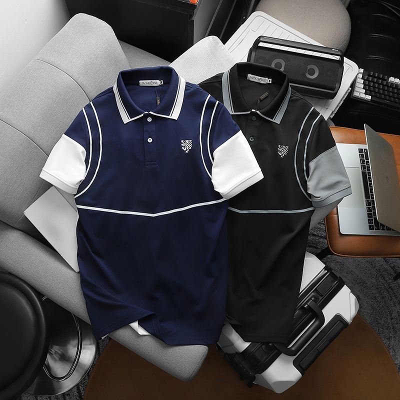 25472_z5945835080832-bf3740853a45f20e7f317c1bb7ba97dc_20241019165548-1.jpg Áo Thun Nam Cổ Bẻ Pack Horse Logo Thêu Nổi In Chữ Holy Trinity (Có Size 3x) - CS235